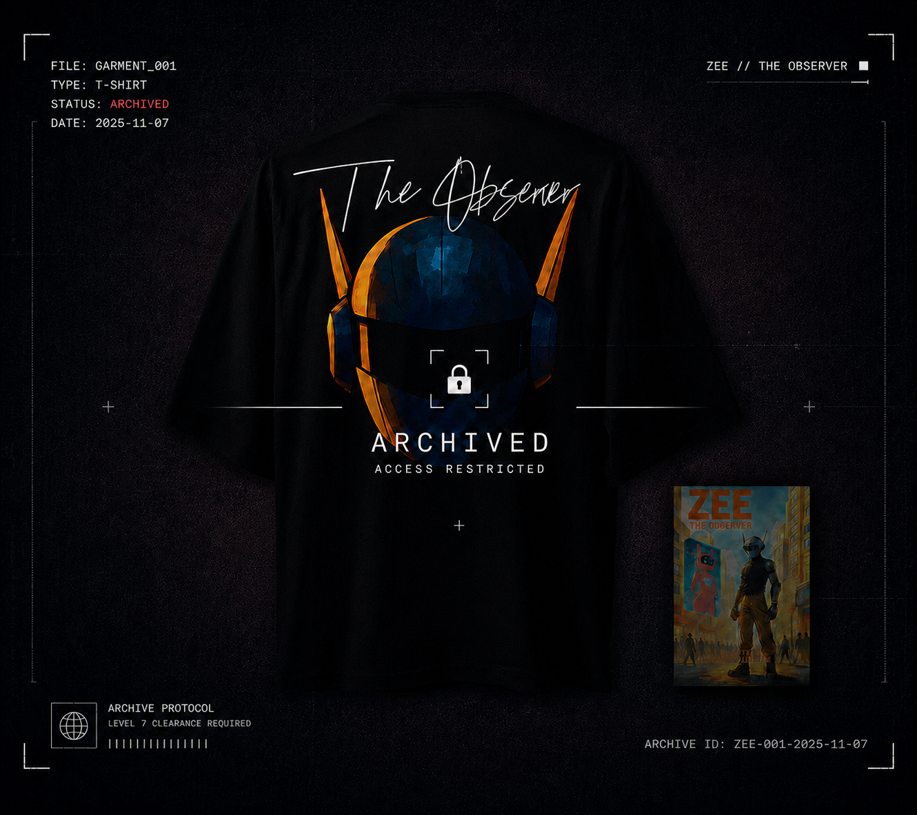 "THE OBSERVER" T-SHIRT // ARCHIVED