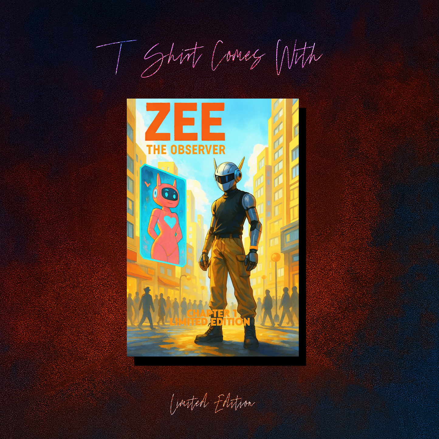 "The Observer" T-Shirt + LIMITED EDITION: Zee The Observer —  Chapter One